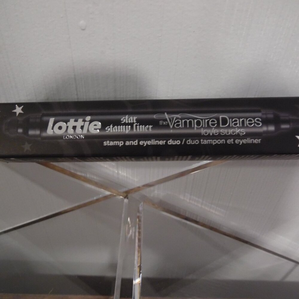 Lottie London with The Vampire Diaries Love Sucks Star Stamp and Eyeliner  New